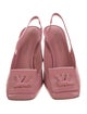 Louis Vuitton Patent Leather Slingback Pumps