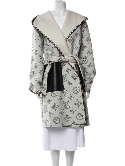 Louis Vuitton 2023 Louis Vuitton Jacquard Double-sided Coat Evening Jacket w/ Tags