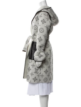 Louis Vuitton 2023 Louis Vuitton Jacquard Double-sided Coat Evening Jacket w/ Tags