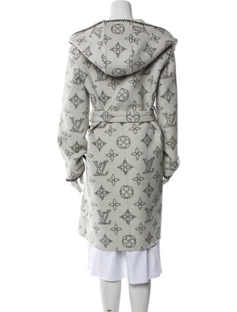 Louis Vuitton 2023 Louis Vuitton Jacquard Double-sided Coat Evening Jacket w/ Tags