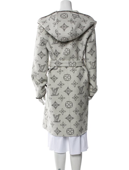 Louis Vuitton 2023 Louis Vuitton Jacquard Double-sided Coat Evening Jacket w/ Tags