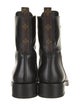 Louis Vuitton LV Monogram Leather Combat Boots