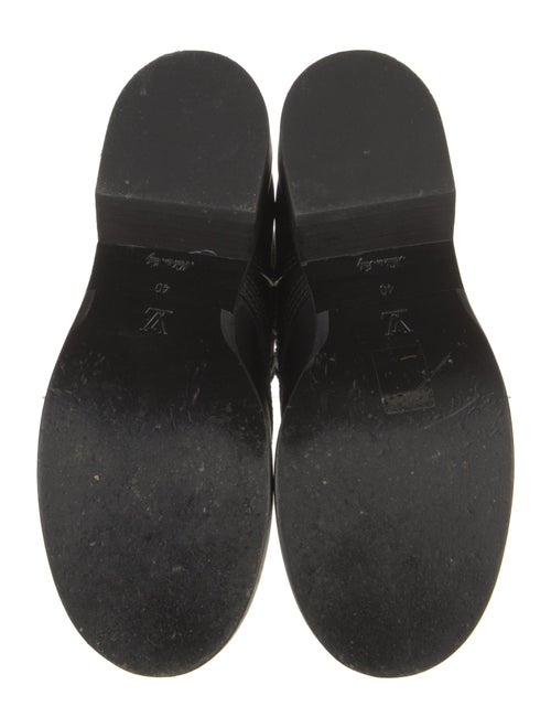 Louis Vuitton LV Monogram Leather Combat Boots