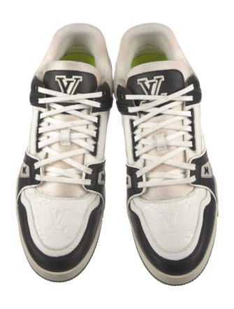 Louis Vuitton Monogram Pattern Leather Sneakers
