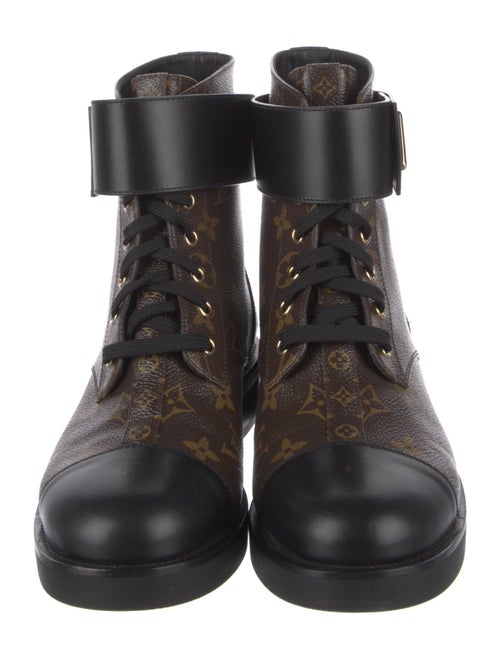Louis Vuitton LV Monogram Combat Boots