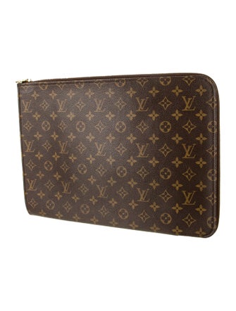 Louis Vuitton LV Monogram Poche Documents