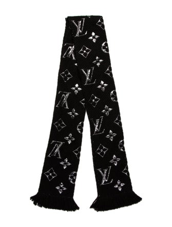 Louis Vuitton Logomania Wool Scarf