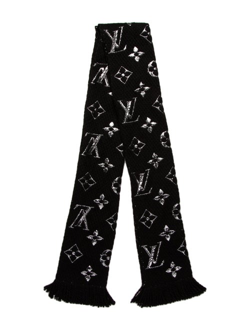 Louis Vuitton Logomania Wool Scarf