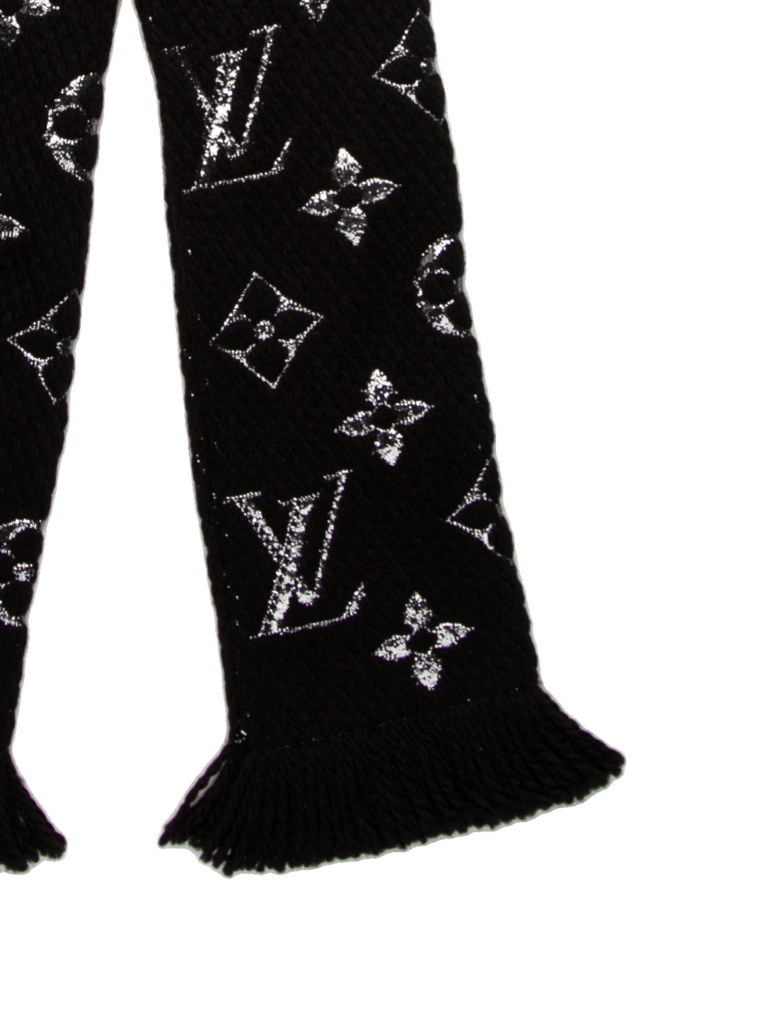 Louis Vuitton Logomania Wool Scarf