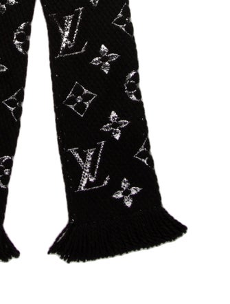 Louis Vuitton Logomania Wool Scarf