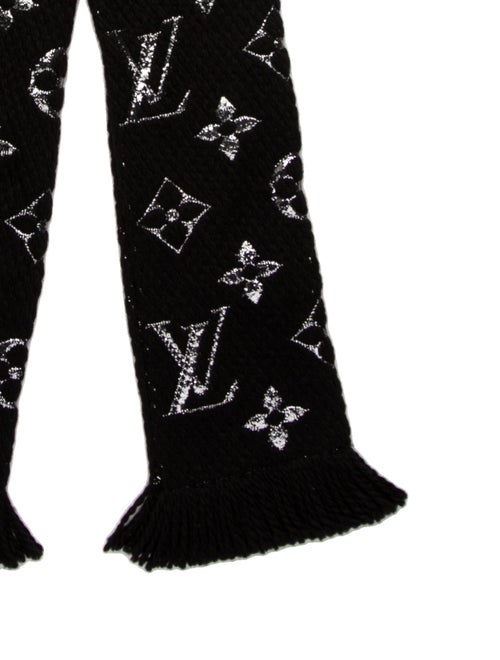 Louis Vuitton Logomania Wool Scarf