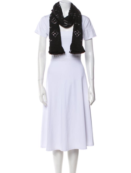 Louis Vuitton Logomania Wool Scarf