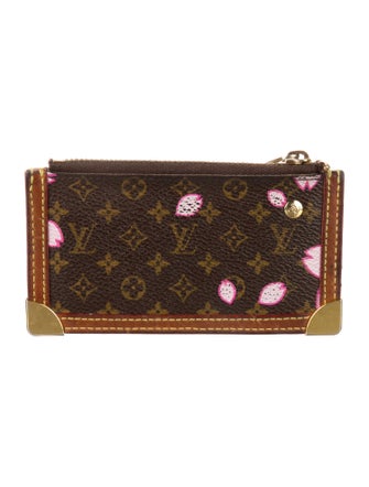 Louis Vuitton LV Monogram Coated Canvas Key Holder