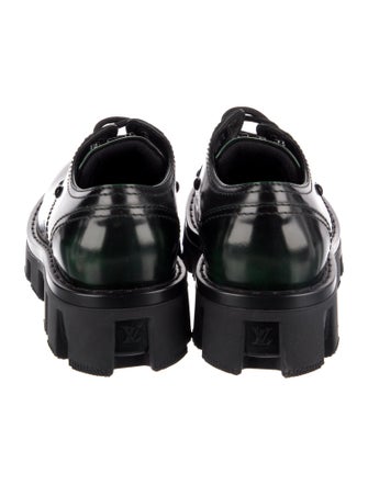 Louis Vuitton Leather Derby Shoes