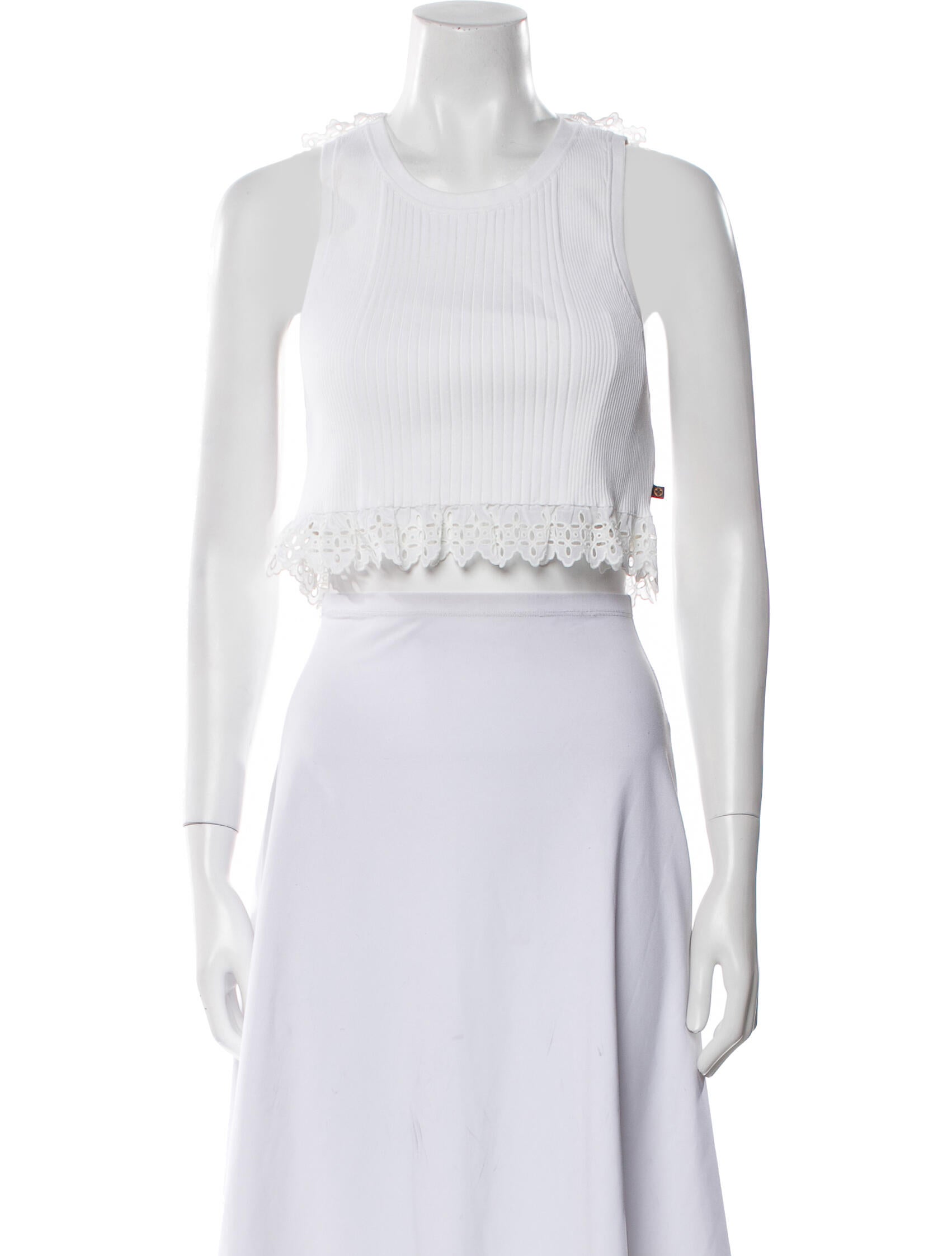 Louis Vuitton 2022 Crew Neck Crop Top