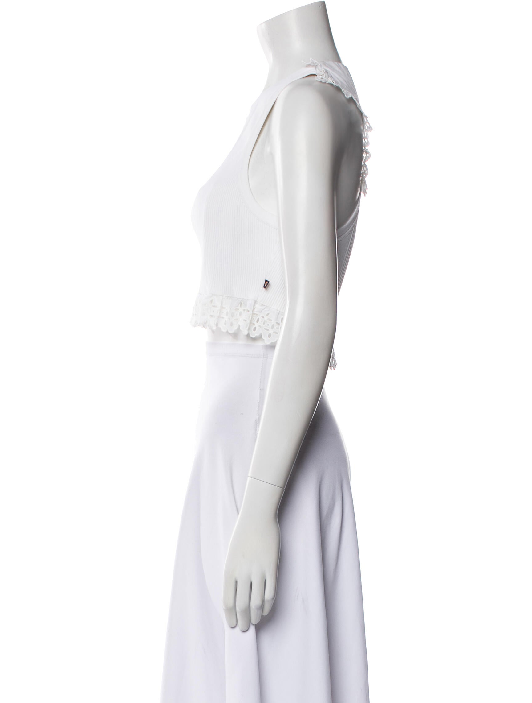 Louis Vuitton 2022 Crew Neck Crop Top