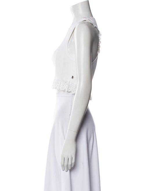 Louis Vuitton 2022 Crew Neck Crop Top