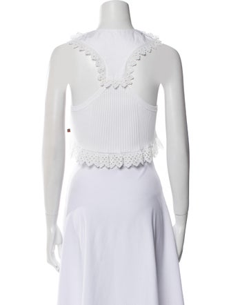 Louis Vuitton 2022 Crew Neck Crop Top