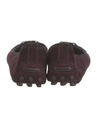 Louis Vuitton Suede Ballet Flats