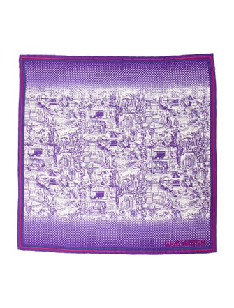 Louis Vuitton Silk Printed Scarf