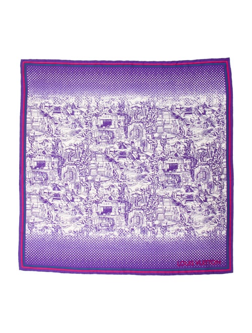 Louis Vuitton Silk Printed Scarf