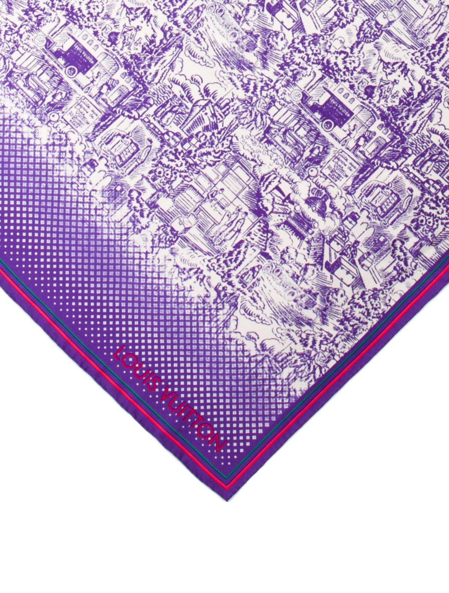 Louis Vuitton Silk Printed Scarf