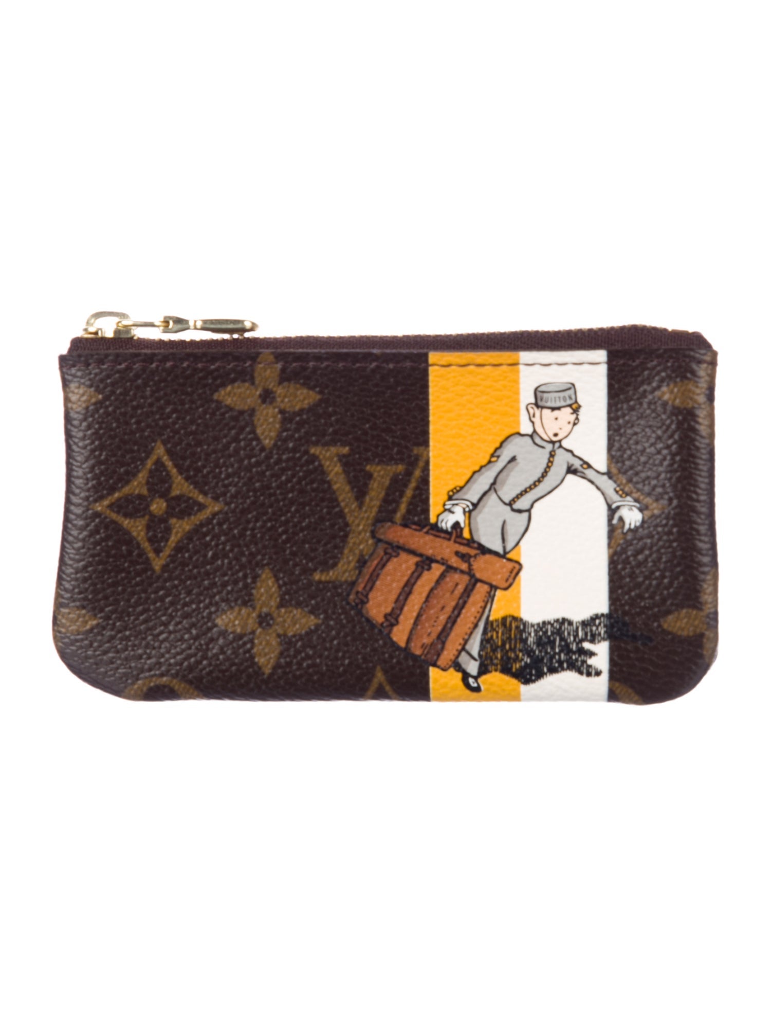Louis Vuitton Monogram Bell Boy Key Pouch