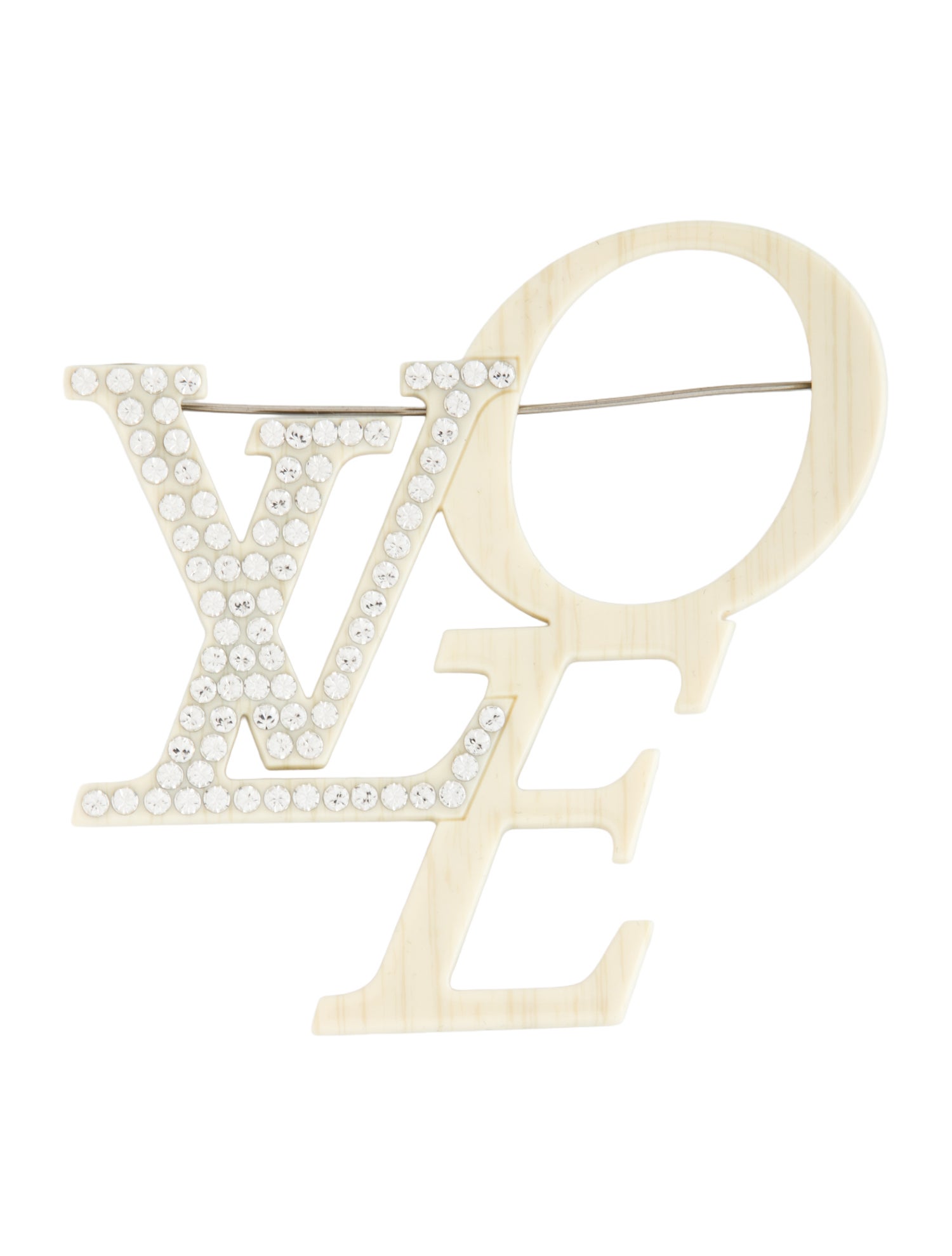 Louis Vuitton 'That's Love' Pin Brooch