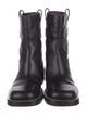 Louis Vuitton LV Monogram Leather Moto Boots