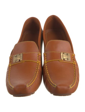 Louis Vuitton Leather Loafers