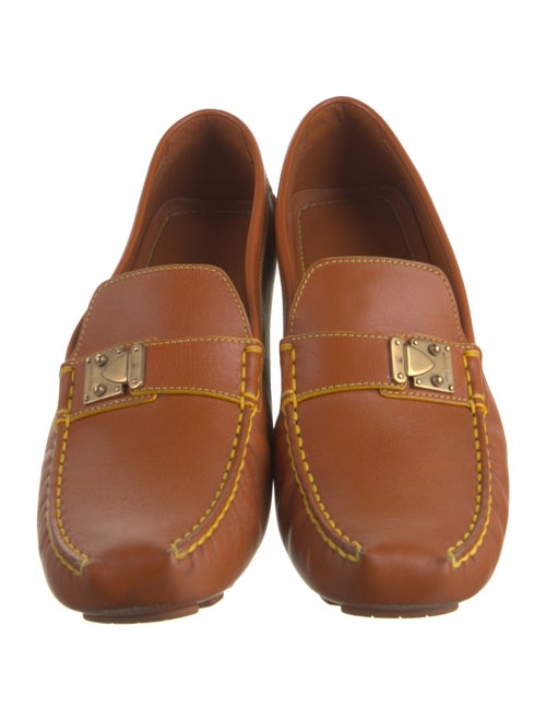 Louis Vuitton Leather Loafers