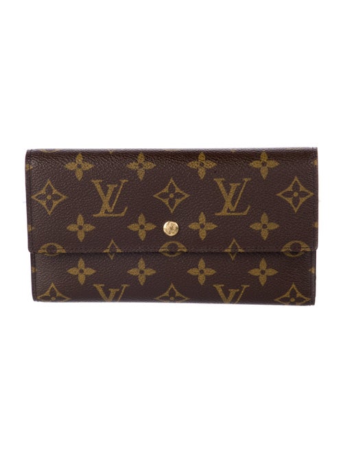 Louis Vuitton LV Monogram Coated Canvas Porte Trésor International Wallet