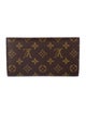 Louis Vuitton LV Monogram Coated Canvas Porte Trésor International Wallet