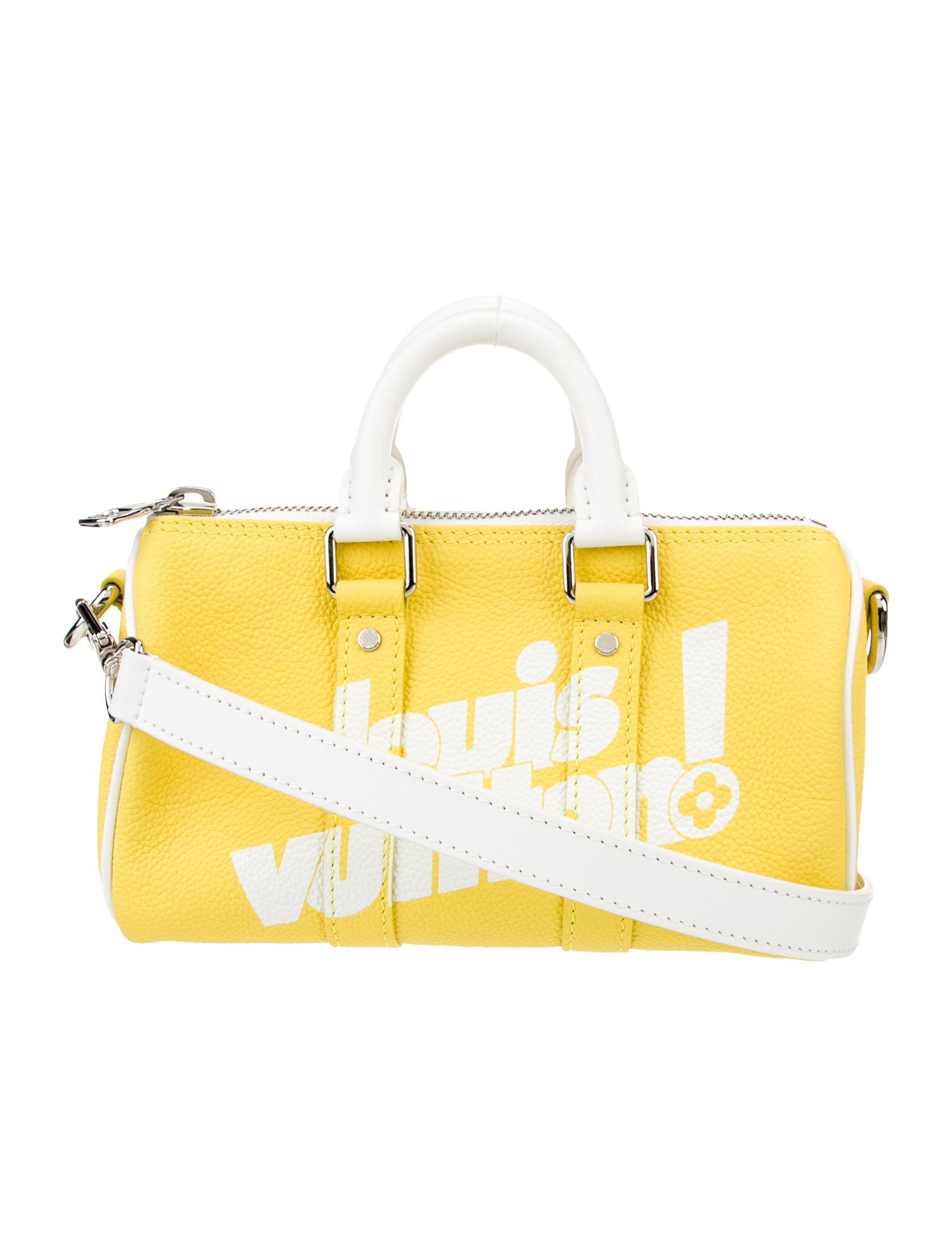 Louis Vuitton Leather Keepall Bandouliere XS