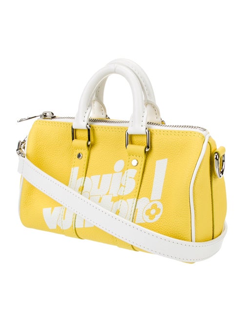 Louis Vuitton Leather Keepall Bandouliere XS