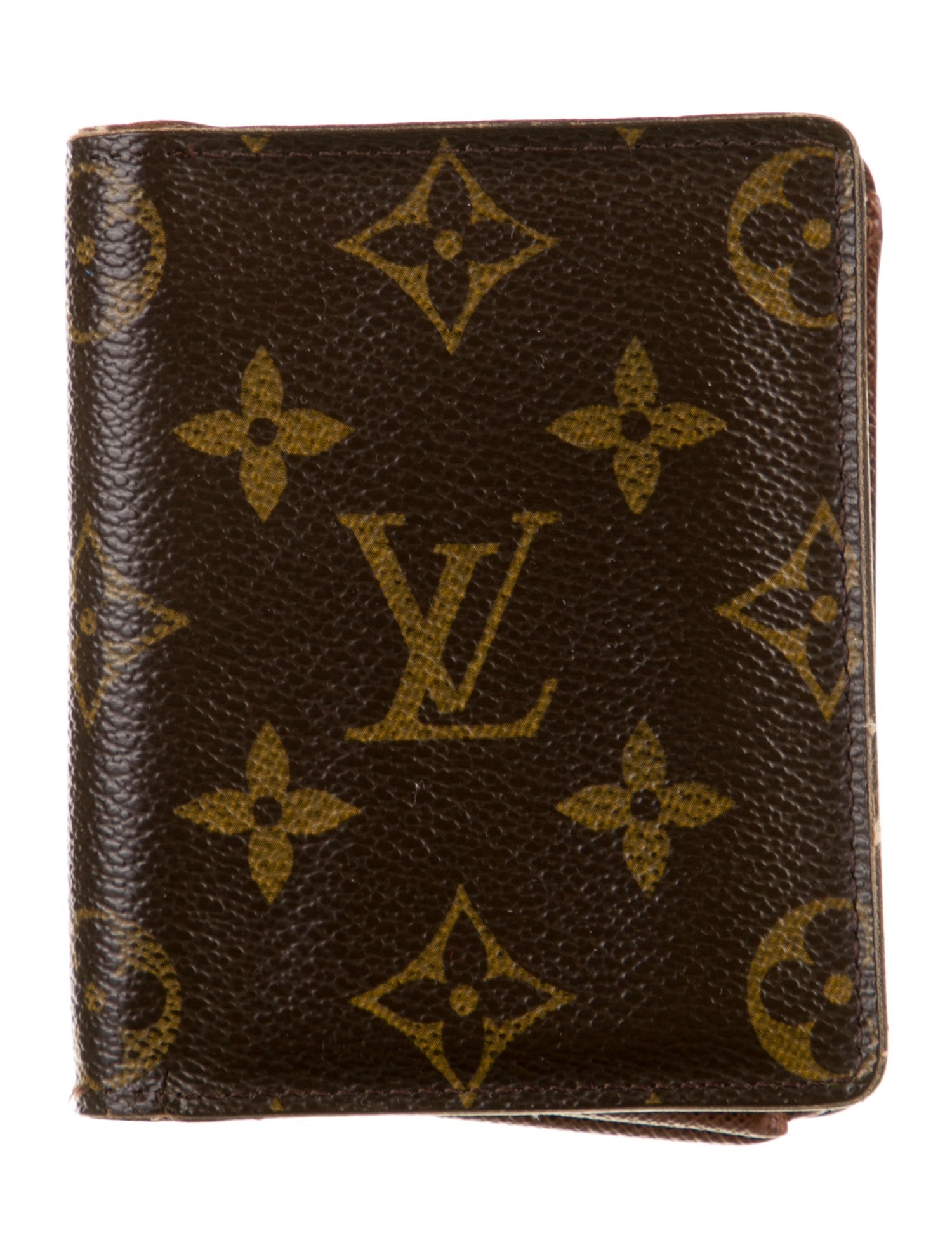 Louis Vuitton Monogram Pattern Coated Canvas Bifold Wallet