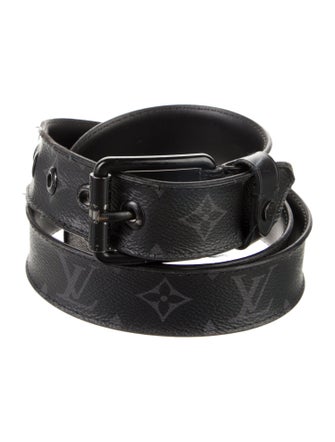 Louis Vuitton Ceinture Voyager 35MM Monogram Eclipse Waist Belt