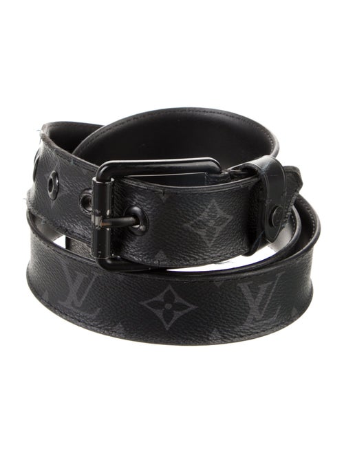 Louis Vuitton Ceinture Voyager 35MM Monogram Eclipse Waist Belt