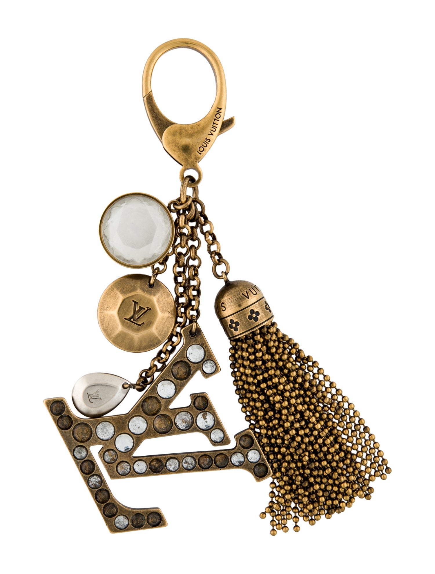 Louis Vuitton Tassel Caprice Bag Charm & Key Holder