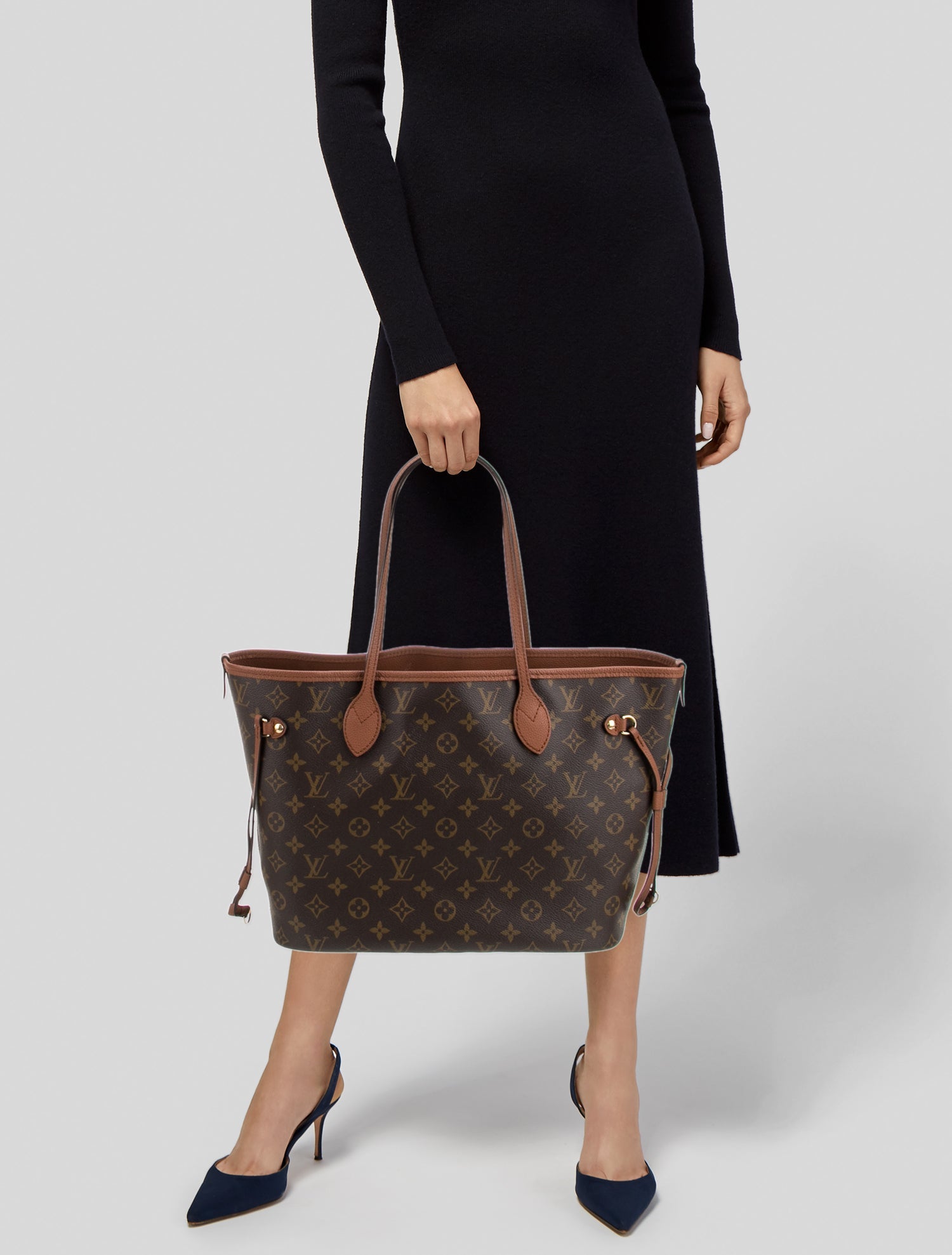 Louis Vuitton LV Monogram Neverfull Inside Out MM