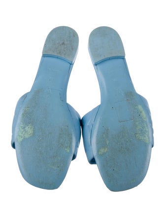 Louis Vuitton LV Monogram Leather Slides