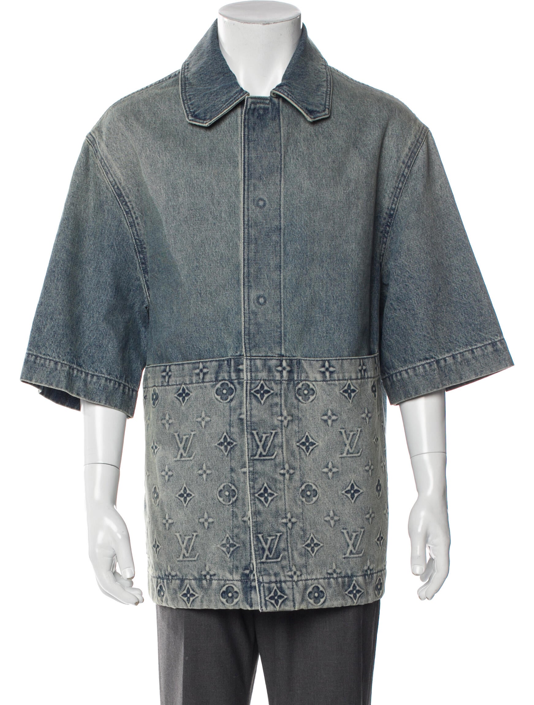 Louis Vuitton 2023 LV Monogram Denim Jacket