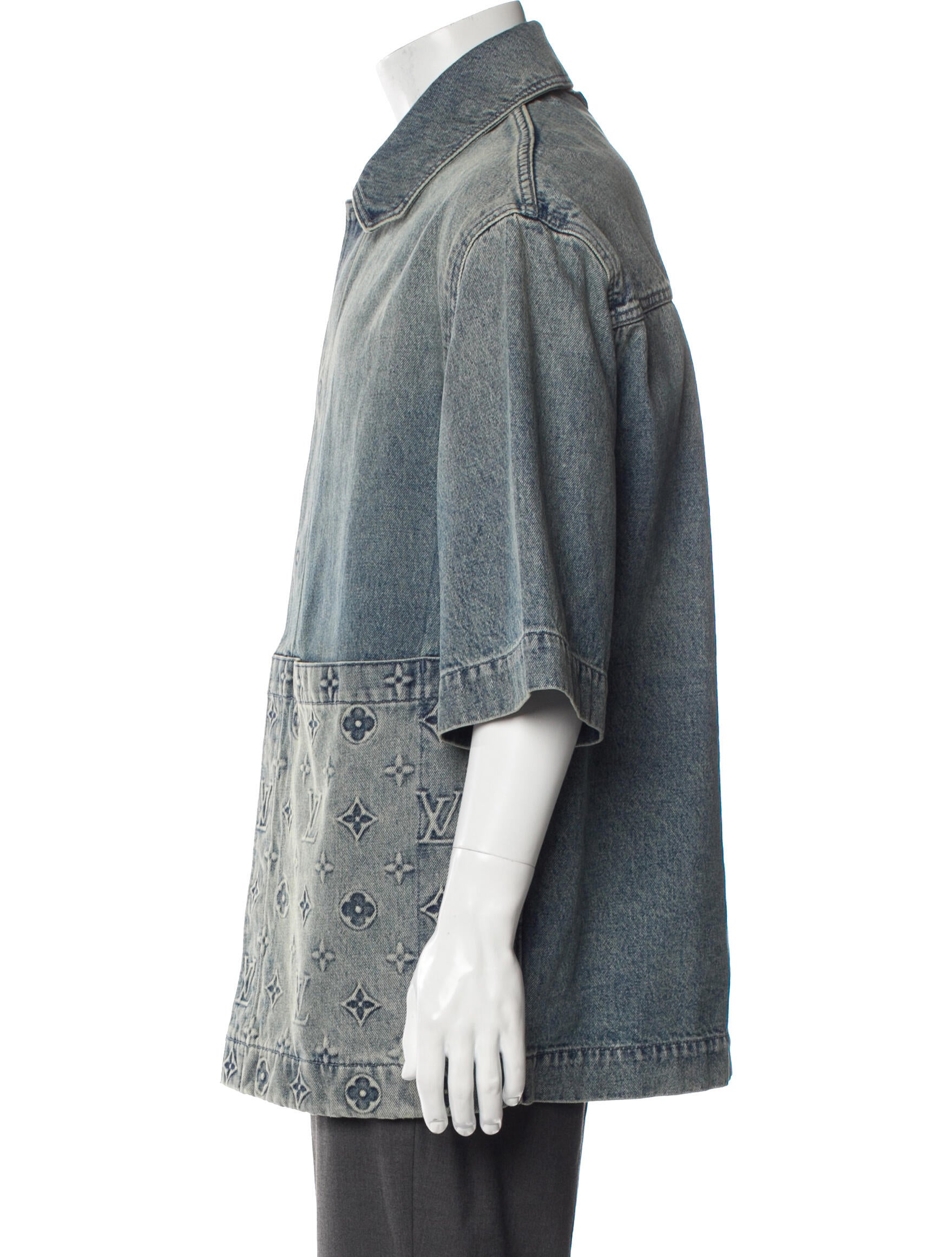 Louis Vuitton 2023 LV Monogram Denim Jacket