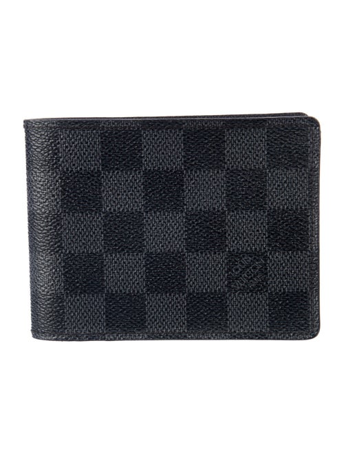 Louis Vuitton 2009 Damier Graphite Pattern Multiple Wallet