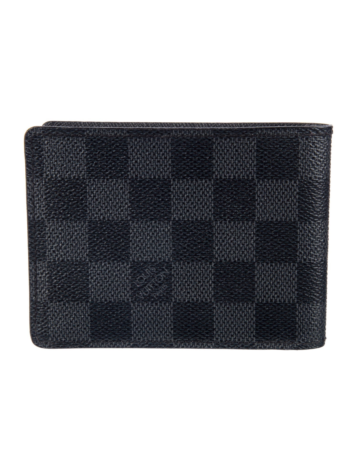Louis Vuitton 2009 Damier Graphite Pattern Multiple Wallet