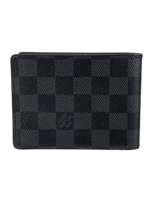 Louis Vuitton 2009 Damier Graphite Pattern Multiple Wallet