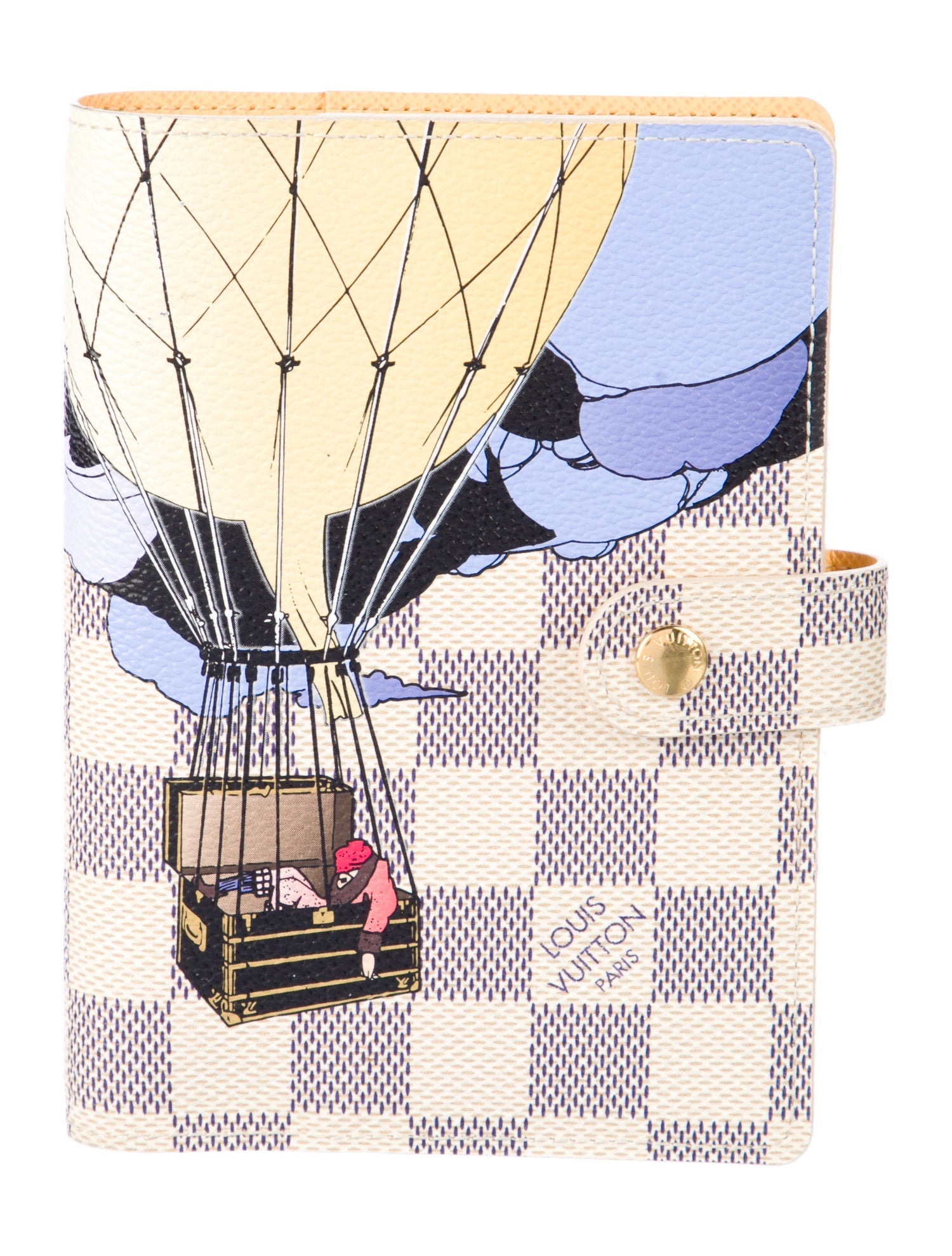 Louis Vuitton 2011 Damier Azur Pattern Agenda