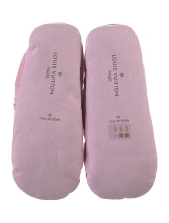 Louis Vuitton LV Monogram Velvet Loafers