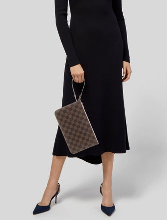 Louis Vuitton Damier Ebene Neverfull Pouch