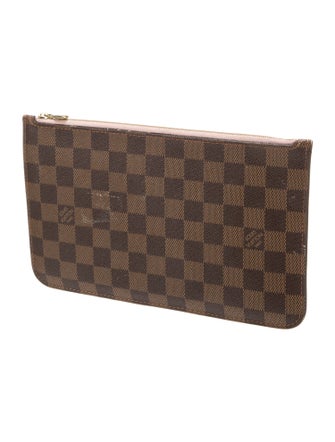 Louis Vuitton Damier Ebene Neverfull Pouch